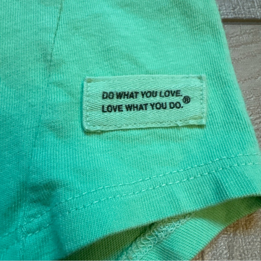 Life Is Good Sea Turtle‎ Doodles Graphic Tank Top Womens XS Just Add Water Green - Picture 8 of 11